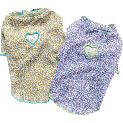 Dog T-shirt Summer Puppy Small Medium Big Large Dog Clothes Poodle Schnauzer Pug French Bulldog Corgi Golden Retriever Clothing