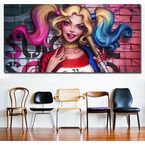 HD Printed Painting Animation Cute Girl In Game Poster Print Canvas Art Painting Wall Art Pictures for Living Room Bedroom Decor