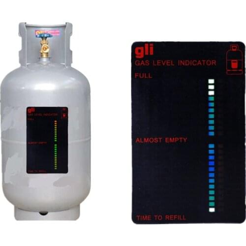 Gas Tank Level Indicator Home Tool For Magnetic Gauge Caravan Bottle Propane Butane LPG Fuel Temperature Tester 15% OFF