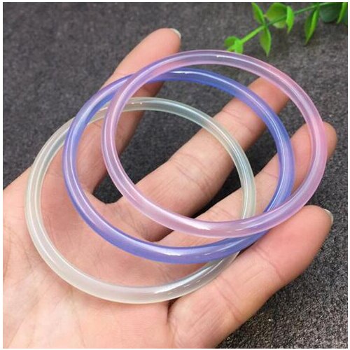 Fine Jewelry Natural Colorful Chalcedony Bracelet Fashion Temperament Gems Accessories Gifts#2