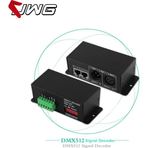 BC-802-6812 Led RGB Dream Color Controller SK6812 Led DMX Decoder For Led pixel Light