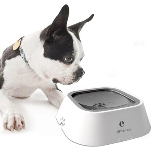 Hot 1.5L Dog Cat Water Bowl No-Spill Pet Slow Water Feeder Non-Wetting Mouth Pet Bowl Vehicle Use No-Slip Pet Water Dispenser