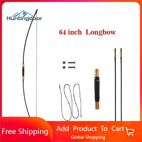 30~70lbs Archery bow English Longbow Classic Traditional Bow Take-down Bow for Hunting Shooting Gaming Practice
