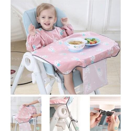 High Quality Newborns Bib Table Cover Baby Dining Chair Gown Waterproof Saliva Towel Burp Apron Food Feeding Accessories