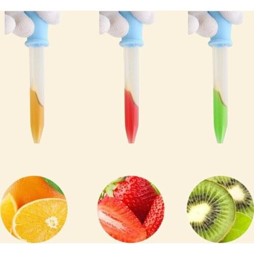1Pcs Utensils Baby Dropper Medicine Feeder Child Medicine Device Silicone Pipette Liquid Food Dropper Infant 5Ml