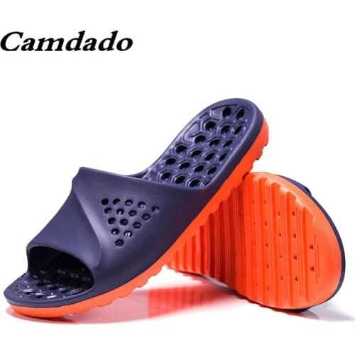 2021 Summer New Beach Shoes Men Women Shower Antislip Unisex Couple Slipper Fashion Soft Sole Man Massage Sandals Flip Flops