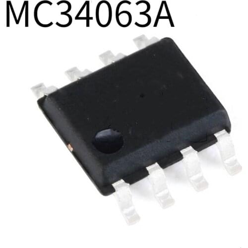 10PCS MC34063A SOP8 MC34063 SOP MC34063ADR MC34063ADR2G SMD new and original IC