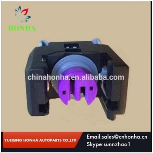 100pcs/lot 2 Pin Auto Fuel Spray Nozzle/Oil Atomizer Plug Diesel Common Rail Injector Connector For Delphi Buick/Chevrolet