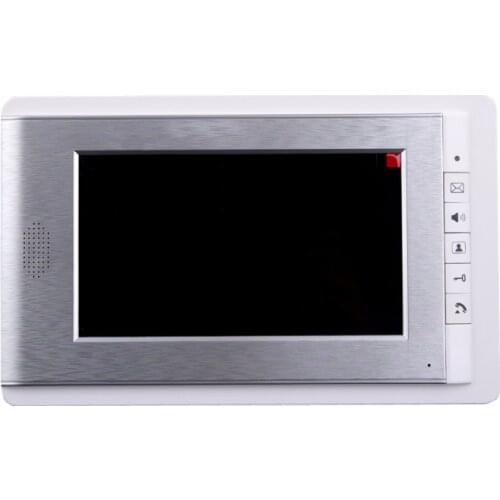 7 inch Digital Monitor For Wired Video Door Phone XLS-V70C Silver Color