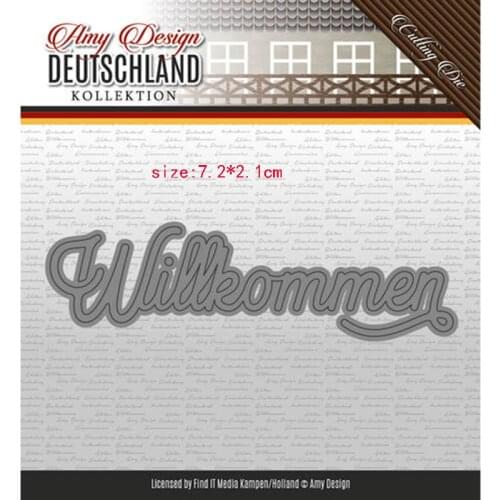 CH 2020 New Arrival Letter 10 Stencil Metal Cutting Dies For Scrapbooking Practice Hands-on DIY Album Card Craft Decoration