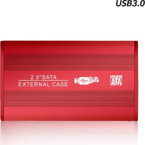 TISHRIC 2.5 Inch Hdd Case Sata Hard Disk Case 2.5 Support 8 TB External Hard Drive Case For Hard Drive Box Hdd Enclosure Usb 3.0