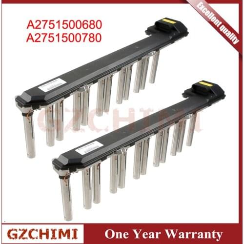 For Mercedes C215 W220 W221 R230 Pair 2 Set L& R Ignition Coil Packs Spark Plug Connectors 2751500680 2751500780 Remanufactured
