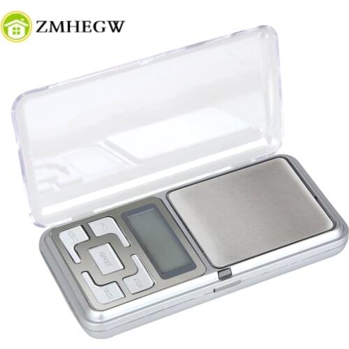 Stainless Steel Kitchen scales 500g x 0.1g Digital Scale Jewelry Gold Herb Balance Weight Gram LCD Digital Food Weight Balances