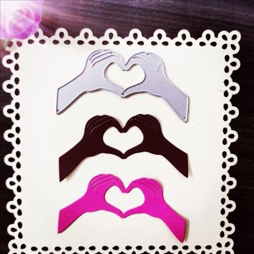 The heart of love Metal Cutting Dies for DIY Scrapbooking Album Paper Cards Decorative Crafts Embossing Die Cuts