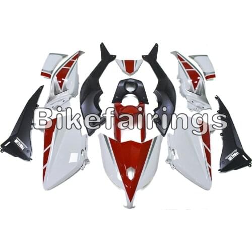 Motorbike Cowlings For Yamaha TMAX530 2012 2013 2014 tmax530 12 13 14 ABS Injection Sportbike White and Red Bodywork Kit