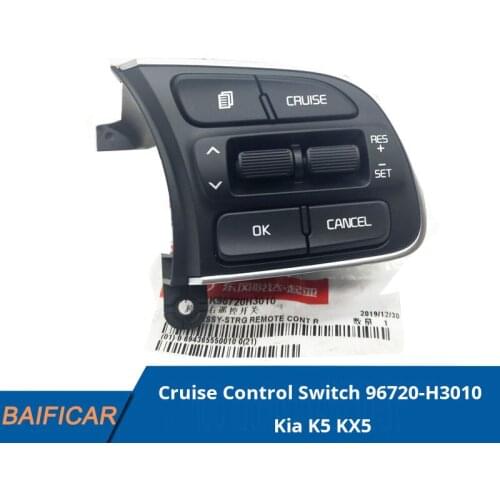 Baificar Brand New Genuine Steering Wheel Button Multimedia Cruise Control Switch 96720-H3010 For Kia KX5 K5 Optima