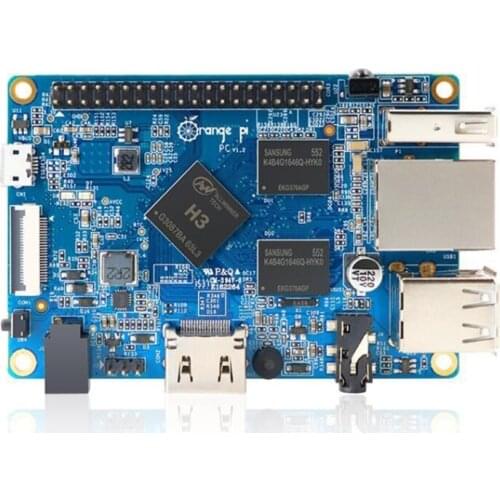 Open-Source Single Board Computer Orange Pi PC 1GB H3 SoC Support Android4.4 Ubuntu Debian Image