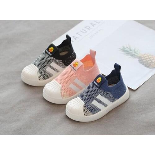 Autumn Baby Girls Boys Casual Shoes Infant Toddler Shoes Kids Children Non-slip Soft Bottom Stitching Color Student Sneakers DG2