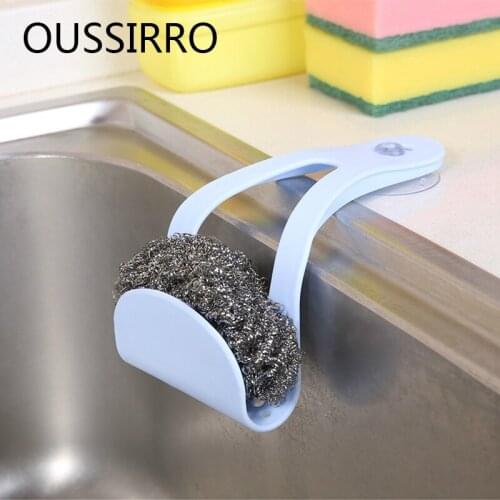 Practical Home Sucker Plastic Drain Basket Storage Drain Basket For Kitchen Bathroom Supplies With Stickers Bathroom Essentials