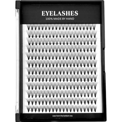 240 fans Eyelash Extension 20D Volume Lashes 8-15mm Easy Fans Eyelashes Extensión de pestañas Wholesale eyelash maker supplier