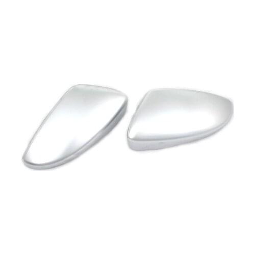 Brush Aluminium Style Matte Chrome Side Mirror Replacement Cap For VW Volkswagen New Scirocco