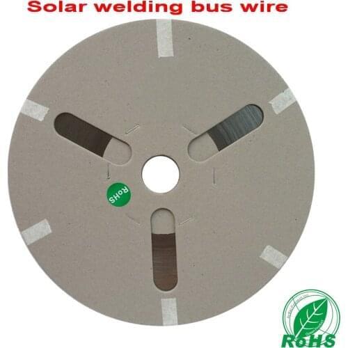 Busbar Wire 6x0.35mm / 8x0.35mm PV Ribbon DIY solar cells panel net weight 1Kg