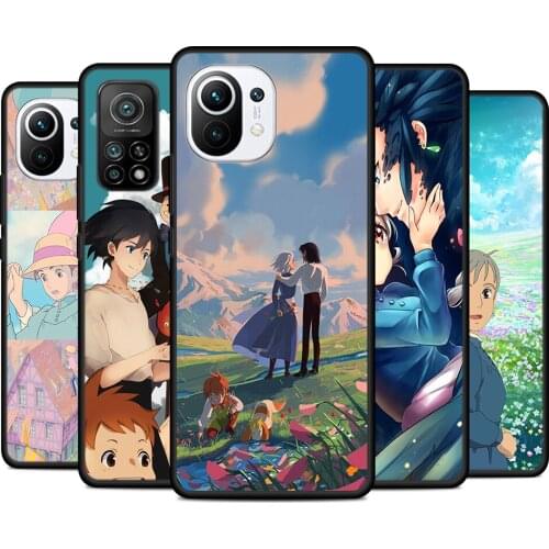 Howls Howls Moving Castle Silicone Cover For Xiaomi Mi Note 11i 11T 11 10i 10T 10 9 9T SE Lite Pro Ultra 5G Phone Case Shell