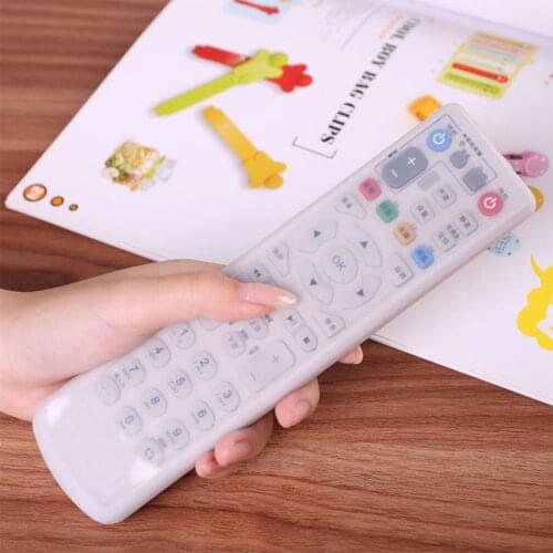 Silicone Protective Case Cover Skin Waterproof Pouch Bags for TV Remote Control Dust Cover Holder Organizer 1pcs