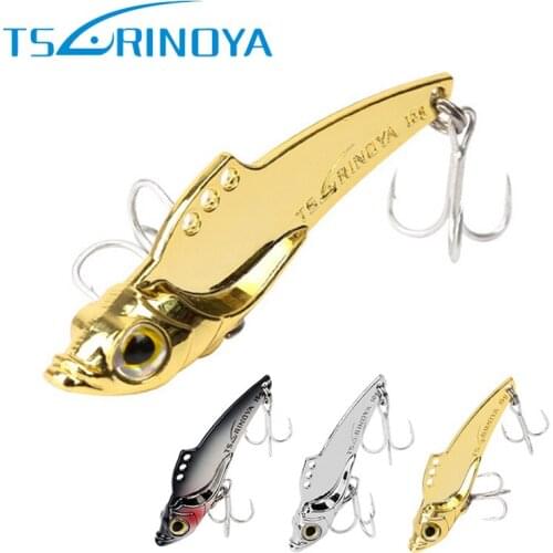 TSURINOYA Explorer Metal VIB Bait 7g 10g Swimbait 2 Treble Hooks Fishing Lure Leurre Dur Peche Iscas Artificiais Pesca Wire Bait
