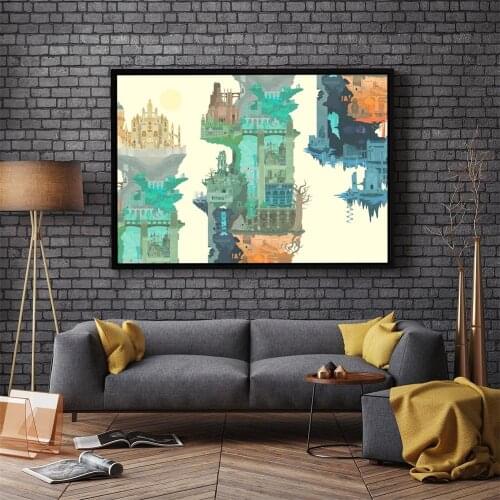 Настенные акварельные картины WHISM China At AliExpress