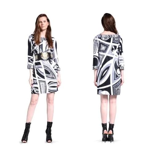 Womens summer new fashion elastic party led leisure knitting slim dress