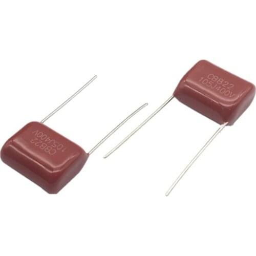 10PCS 400V105 1UF Pitch 20MM 400V 105 1000NF CBB Polypropylene film capacitor