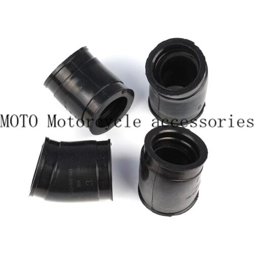4x CB750 Carb Carburetor Insulator Intake Manifold Boots Joint For 1969 - 1976 CB750K CB750F Super Sport K1 K2 K3 K4 K5 K6