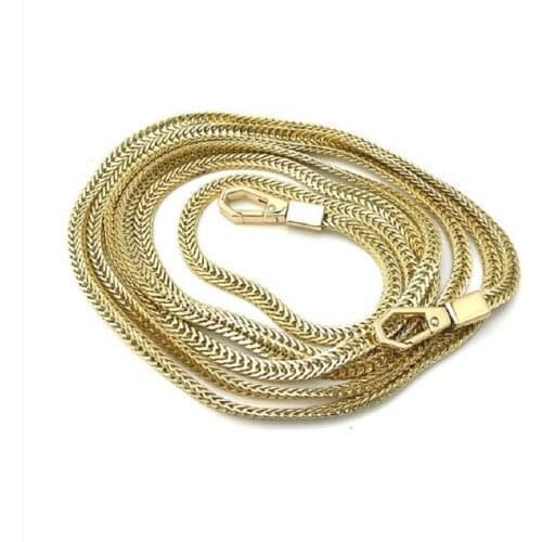 5pcs / 1lot) Luggage Handbag Hardware Accessories 120cm Opening Spring Hook Matching Chain