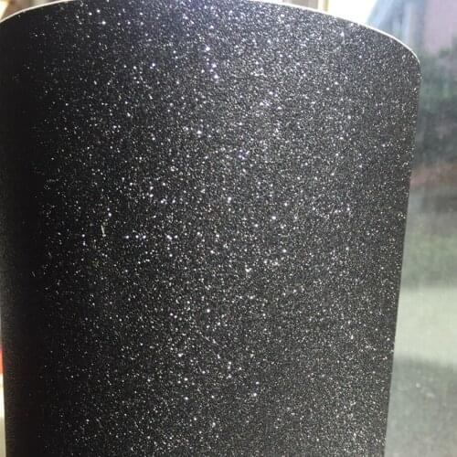 50*200/300CM Car Styling black Glitter Diamond Shiny Vinyl Films Wrap For Car Body Car Sticker Auto decoration motorcycle decal