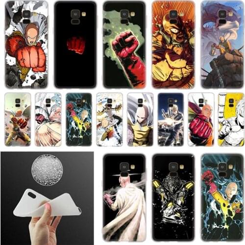 Anime Bleach One Punch Man Phone Case For Samsung Galaxy A10 A20 A30 A40 A50 A60 A70 A6 A8 Plus A7 A9 2018 A3 A5 2017 Soft Cover