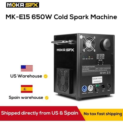 Cold spark machine stage effect fireworks equipment DMX remote control for wedding indoor outdoor celebration party pyrotechnics