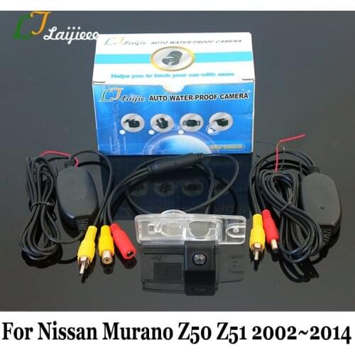 Car Rearview Camera For Nissan Murano MK1 Z50 MK2 Z51 2002~2014 / RCA AUX HD Night Vision Wireless Auto Backup Reversing Camera