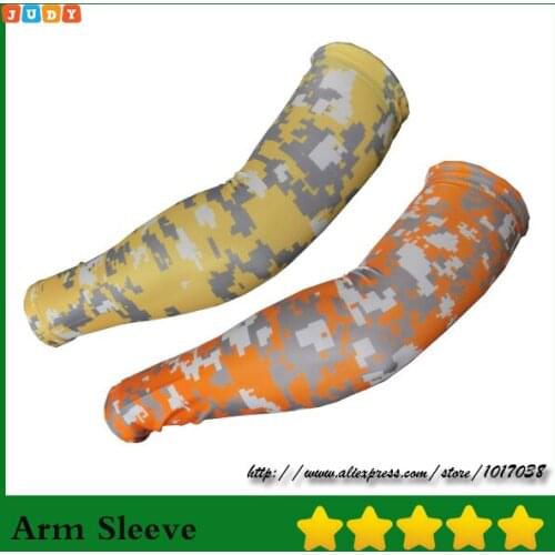 DHL shipping wholesale new 900pcs Moisture Wicking COMPRESSION ARM SLEEVE - CAMO DESIGN IN VARIOUS COLORS