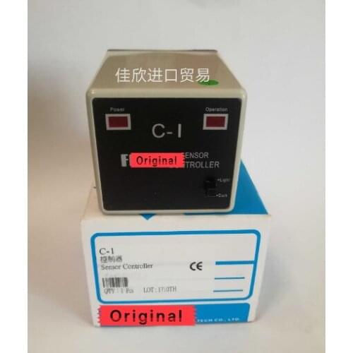 C-1-220V C-1-24V Sensor Controller With Base 100% New & Original
