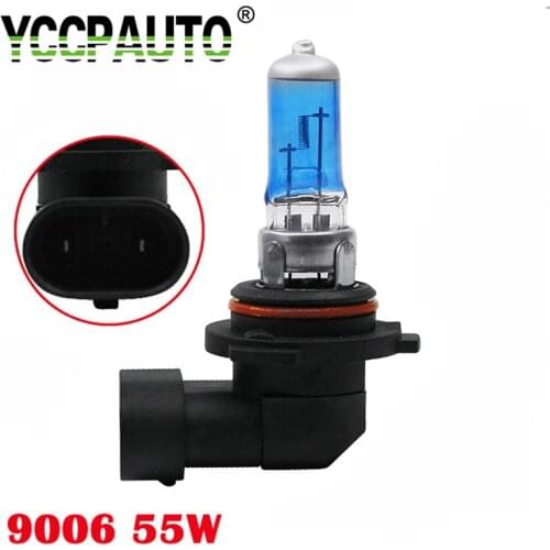 9006 HB4 Fog DRL Head Lamp Super Bright External Light White Halogen Bulb High Power 55W Car Light 12V 1pcs