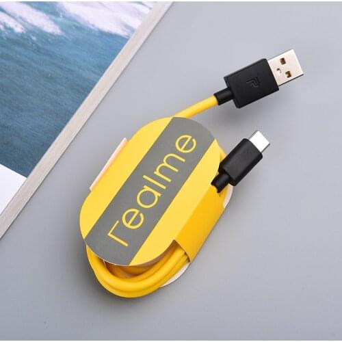 100cm 2A USB Type C Cable For Realme Fast Charging Type C Data Cord For Realme X6 Q2 X2 X3 5 6 7 Pro V3 V5 X Q 7i OPPO Reno Z 3