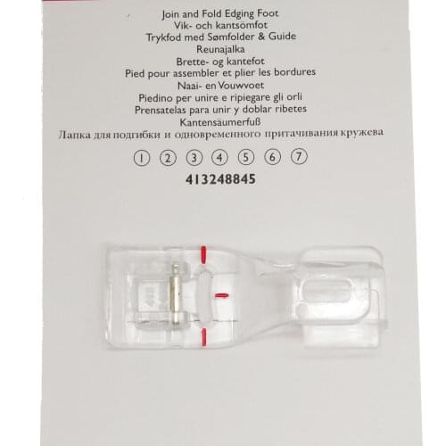 Clear Join and Fold Edging Foot For Viking #413248845