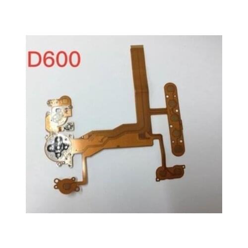 NEW Keyboard Button Rear Cover Flex Cable For Nikon D600 D610 Digital Camera Repair Part