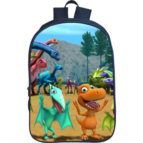 New Dinosaur School Bag For Boys Girls Bag 16.5inch Primary Animal Children Backpack For Teenager Rucksack T. Rex Mochila