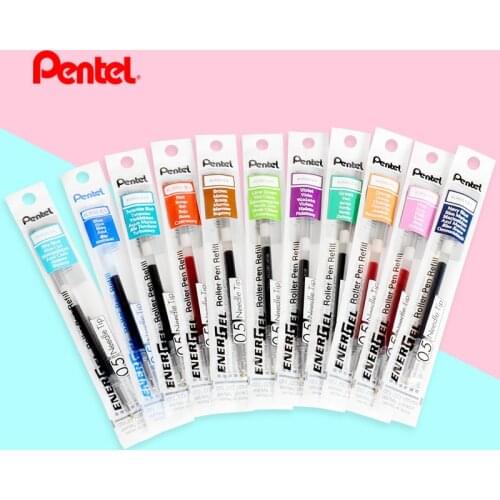 Pentel Energel X REFILL Needle Tip LRN5 Gel Ink Color Refill 0.5 Mm Fit for BLN75/105 Classic Color Signature Office 12 Colors
