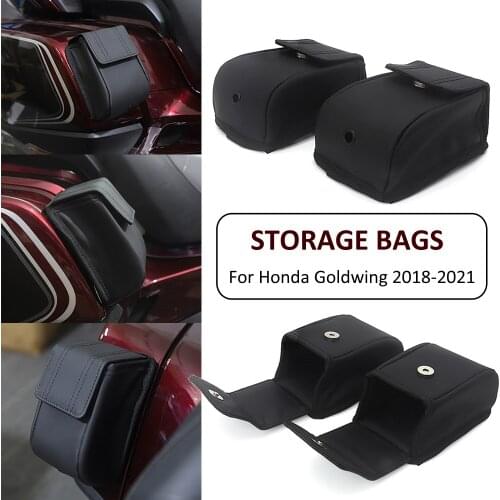 Storage Bags Case For Honda Gold Wing GL1500 GL1800 GL 1800 F6B 2018-2021 2020 Motorcycle Trunk Luggage Cases Tool Bag Pouch