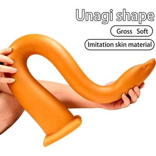 Super Long Silicone Butt Plug Anal Dildo Vagina Stimulation For Women Anal Plug Prostate Massage Butt Plug Anus Dilator Sex Toys