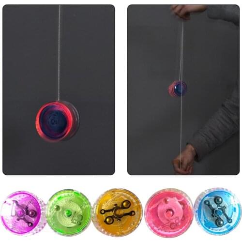 Luminous LED Light YoYo Ball Toy High Speed Kids String Control Entertainment