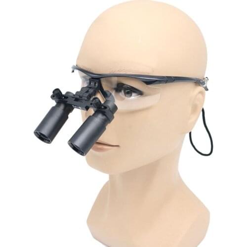 High Quality Medical Magnifying Glasses 5.0X-R Binocular Magnifier Dental Surgical Loupes 3 Color Option